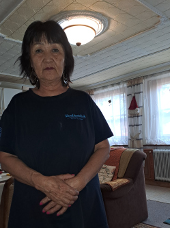 M�ria, 65 �ves t�rskeres� n�, Zalal�v�