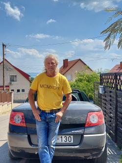 J�zsef, 65 �ves balatonf�redi t�rskeres� f�rfi