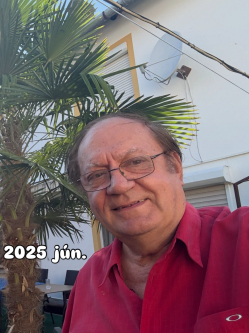 Gyuri, 75 �ves t�rskeres� f�rfi, P�cs